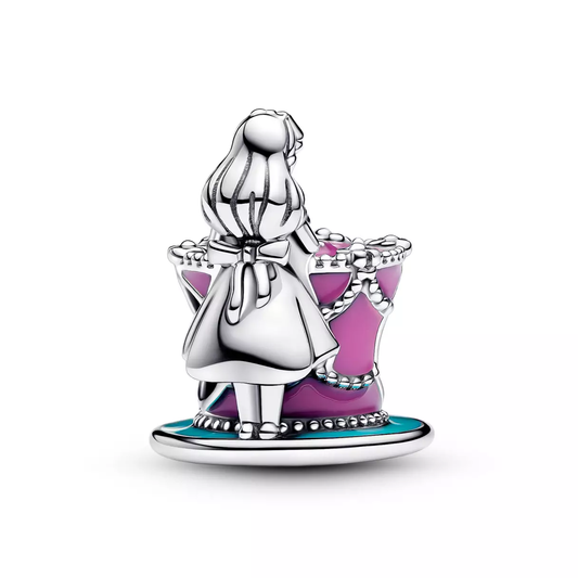 Alice and Cheshire Cat Charm