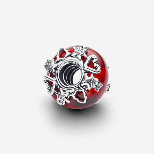 Christmas Magic Murano Glass Charm