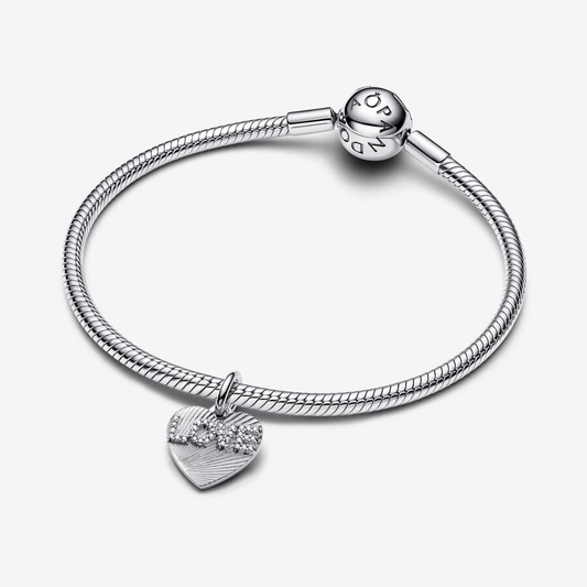 Love Heart Dangle Charm