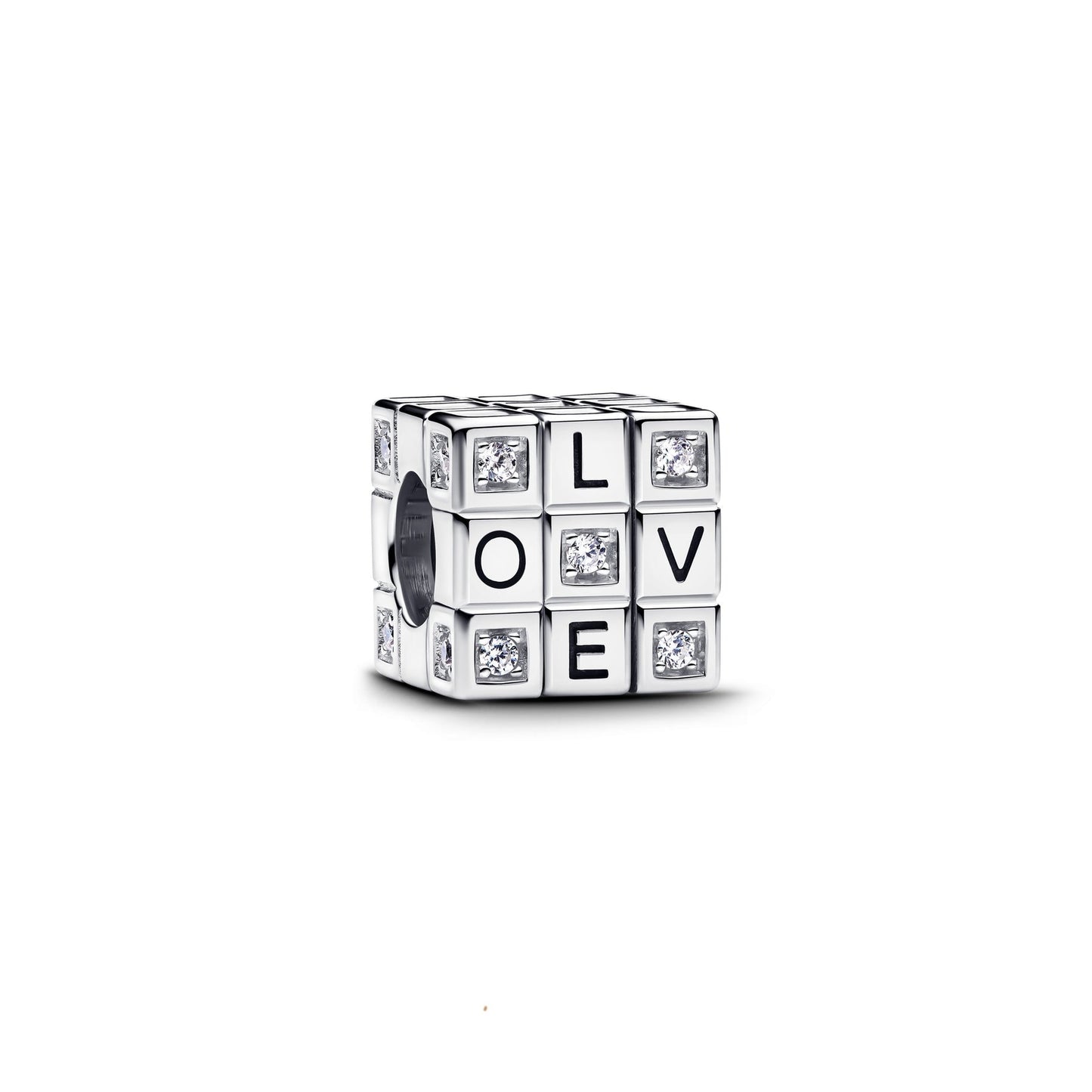 Moveable Love Toy Cube Charm