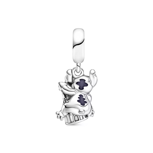 Stitch and Castle Charm
