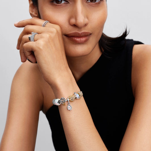 14K Gold Plated Home & Heart Charm