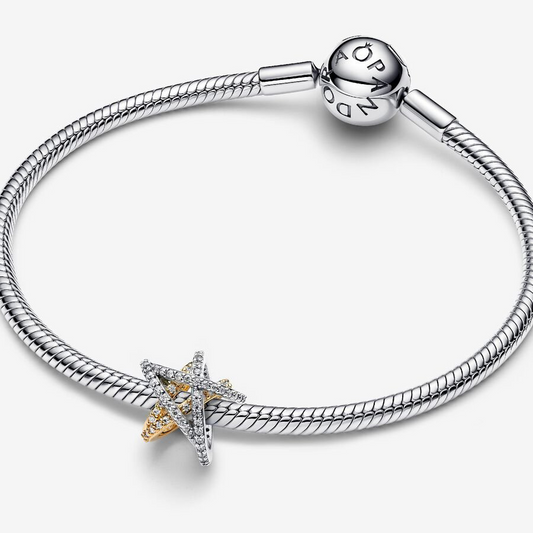 Sparkling Crossover Star Charm