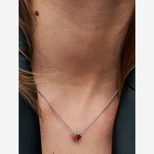 Red Heart Necklace