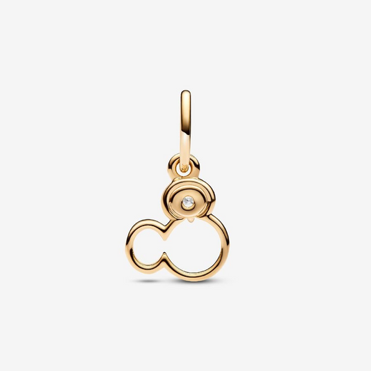 Mickey Mouse Gold Charm
