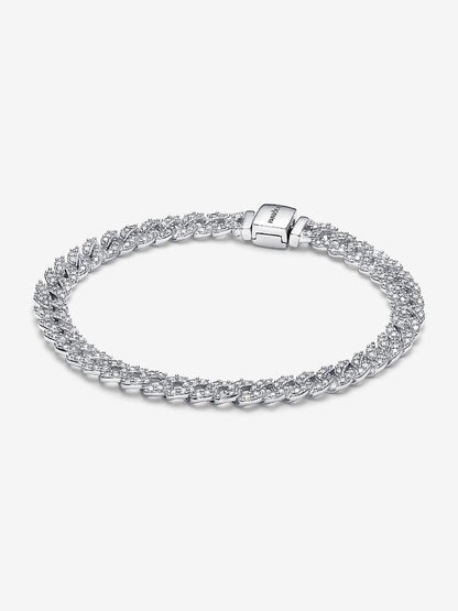 Timeless Pavé Cuban Chain Bracelet