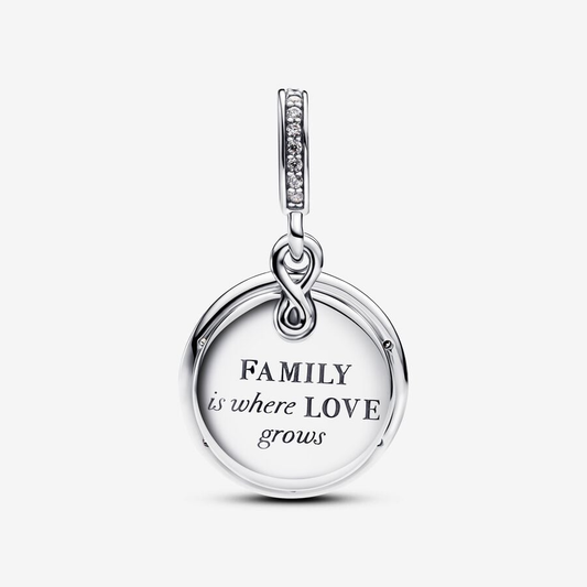Infinity Tree Double Dangle Charm