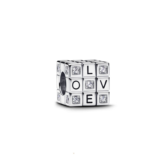 Moveable Love Toy Cube Charm