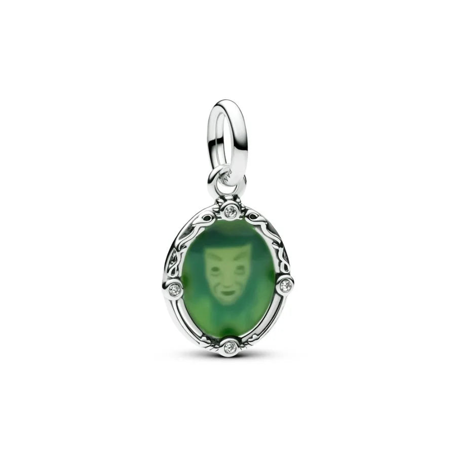 Disney Snow White Mirror Silver Dangle Charm