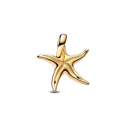 Sparkling Blue Starfish Dangle Charm