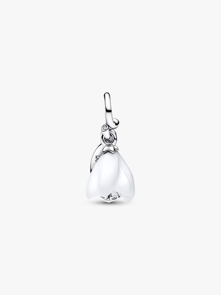 Snowdrop Flower Dangle Charm