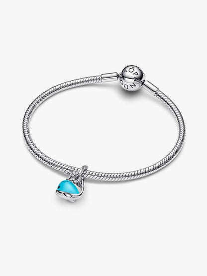 Turquoise Whale Dangle Charm