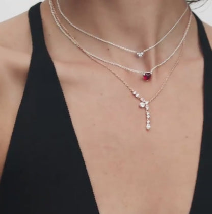 Red Heart Earrings