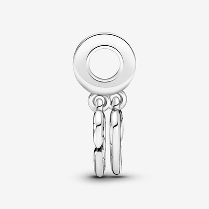 Sisters Splittable Hearts Charm