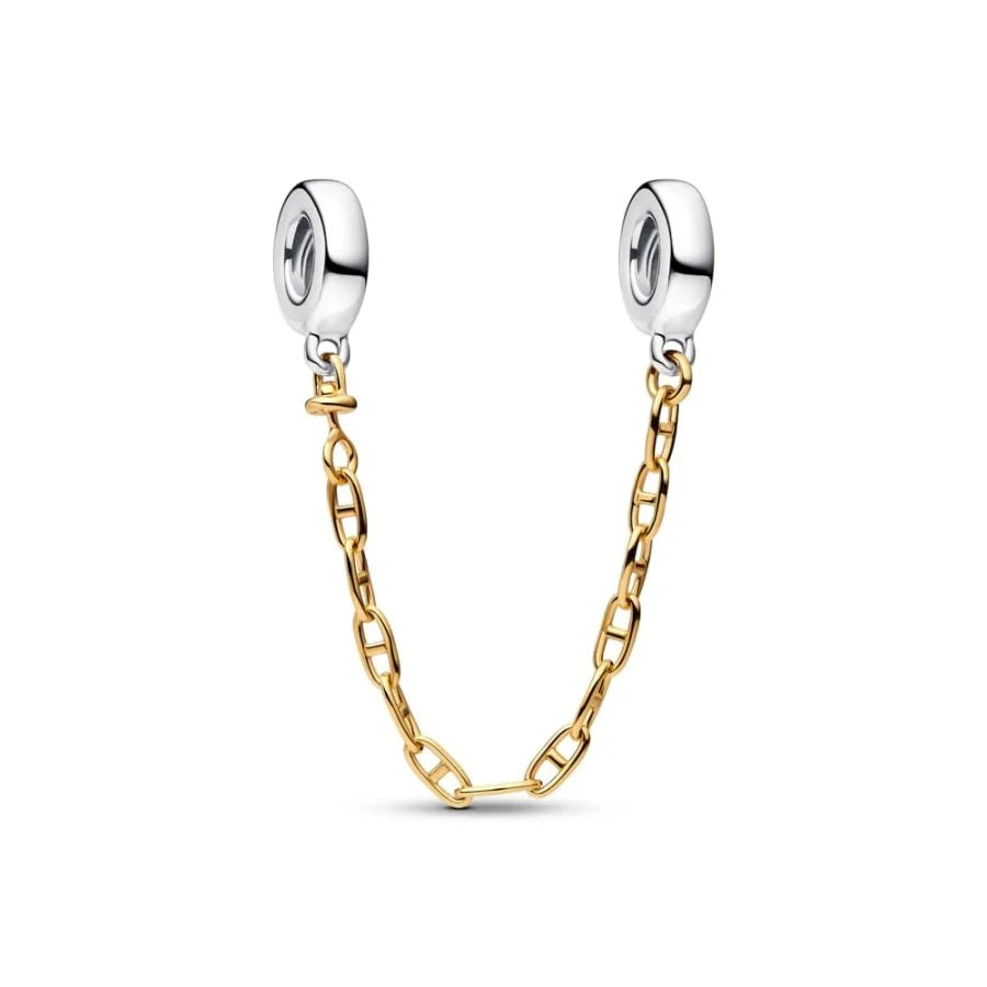 Silver and Gold Safety Chain