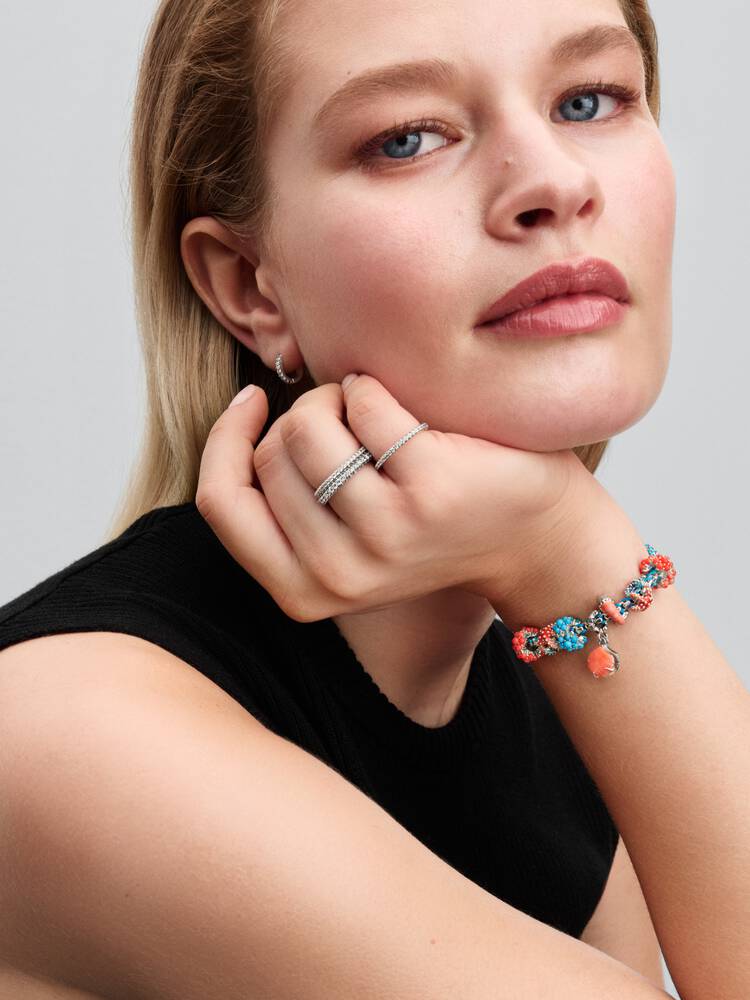 Colorful Starfish Charm