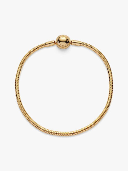 Snake Chain Gold-Plated Bracelet