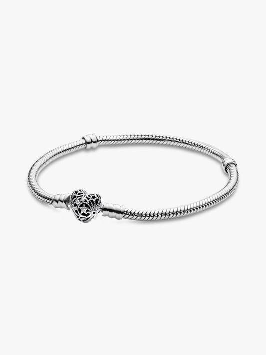 Celestial Heart Clasp Bracelet